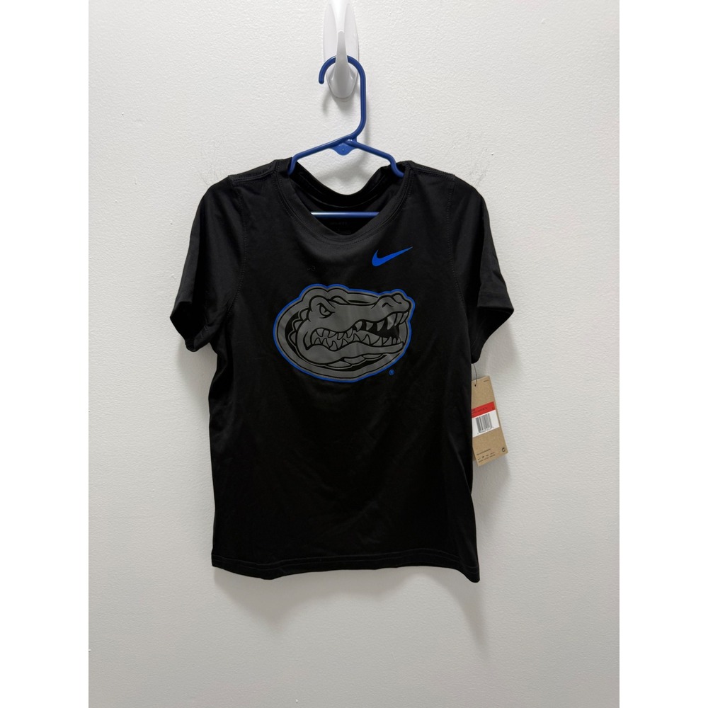 Nike Kids Florida Gators Dri-FIT Legend SS Tee Black B21308 Size 6 Boys